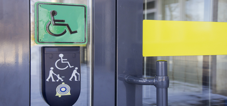 automatic handicap door opener in Auburn
