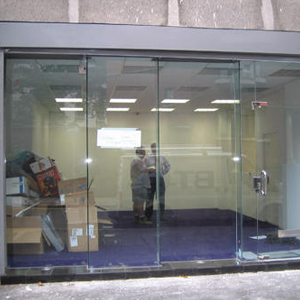 shop front door repair Auburn